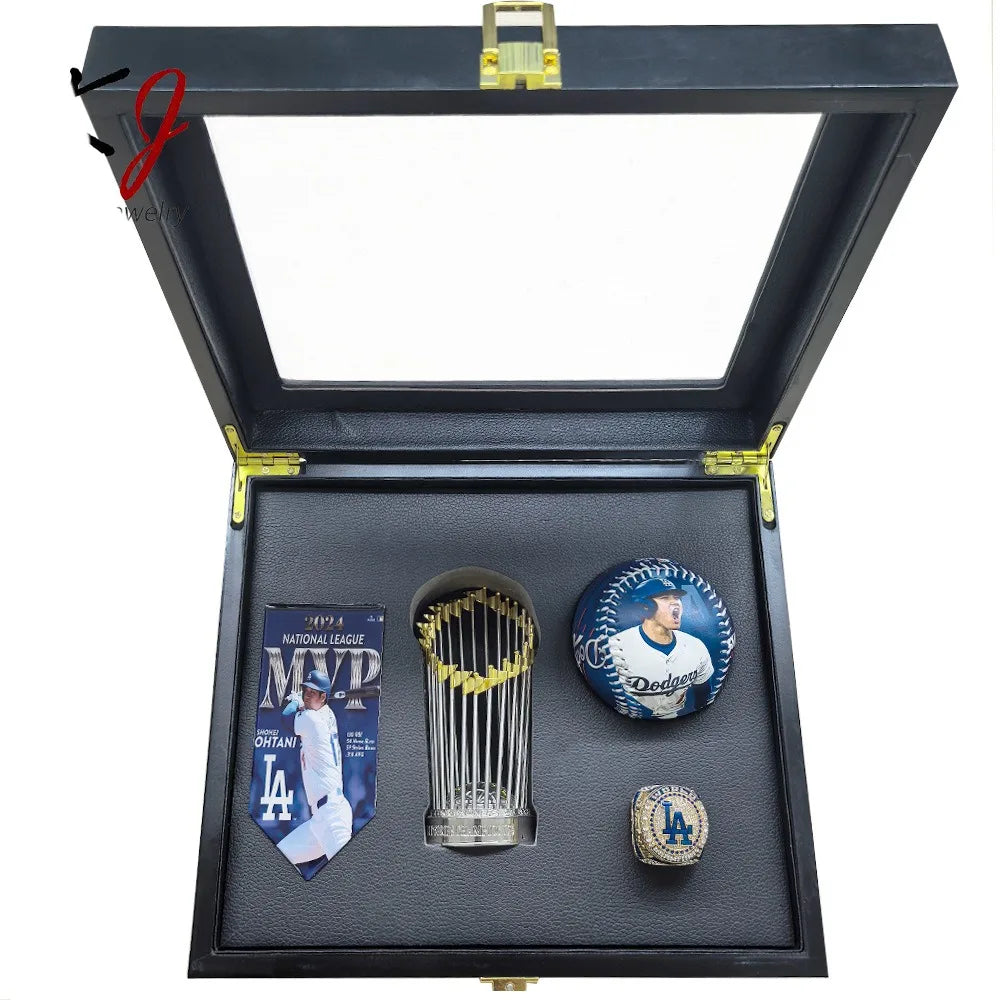 Creative 2024 Championship Ring Trophy Set Sports Souvenir