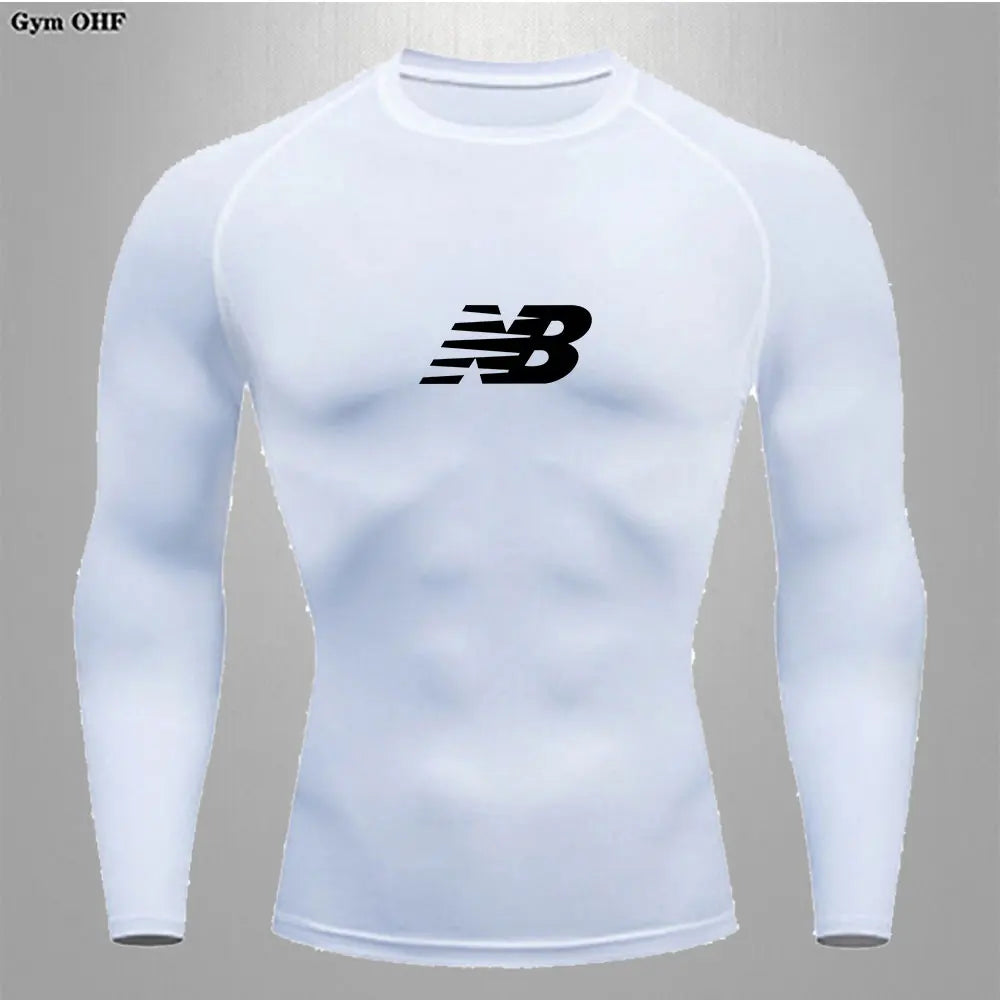 Men's Running Training Sportswear Cycling Slow Running Quick Drying Fitness Clothes Sanda Fitness Exercise Tight Fitting Clothes