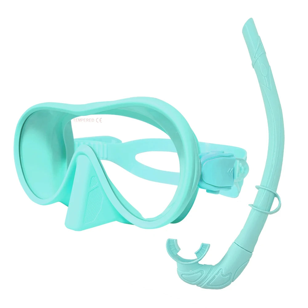 Anti-Fog 180° Full Face Snorkeling Diving Mask