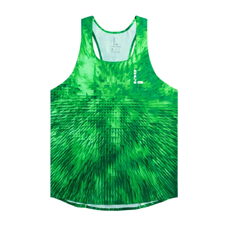 đ Diamond League Men's Seamless Running Vest | Quick-Dry, Breathable & Lightweight