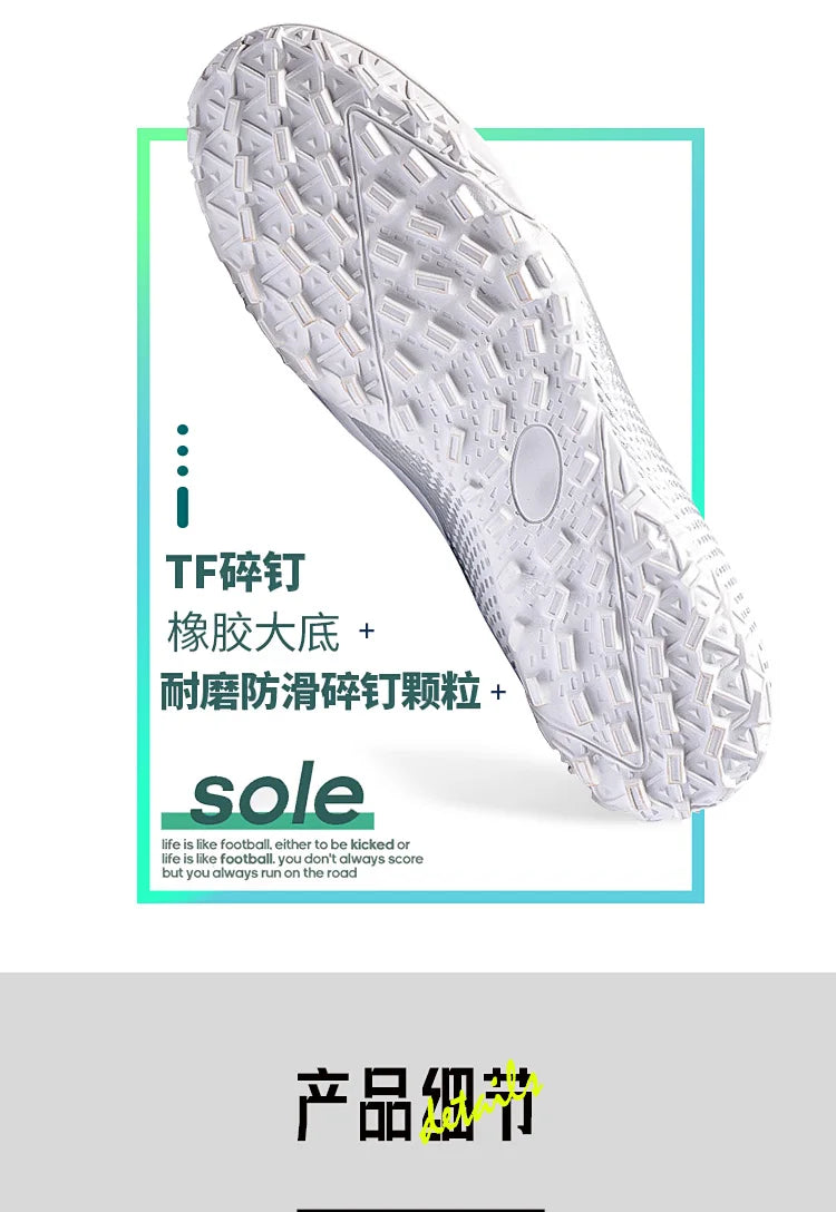 Men's Assassin Chuteira Campo TF/AG High Cut Football Boots – Premium Quality Soccer Shoes for Ultimate Performance