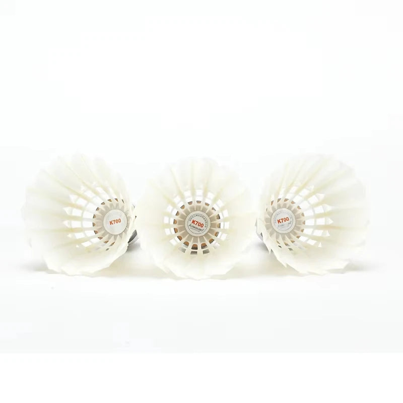 King Kong Duck Feather Shuttlecocks 12-Pack 76-77 Speed