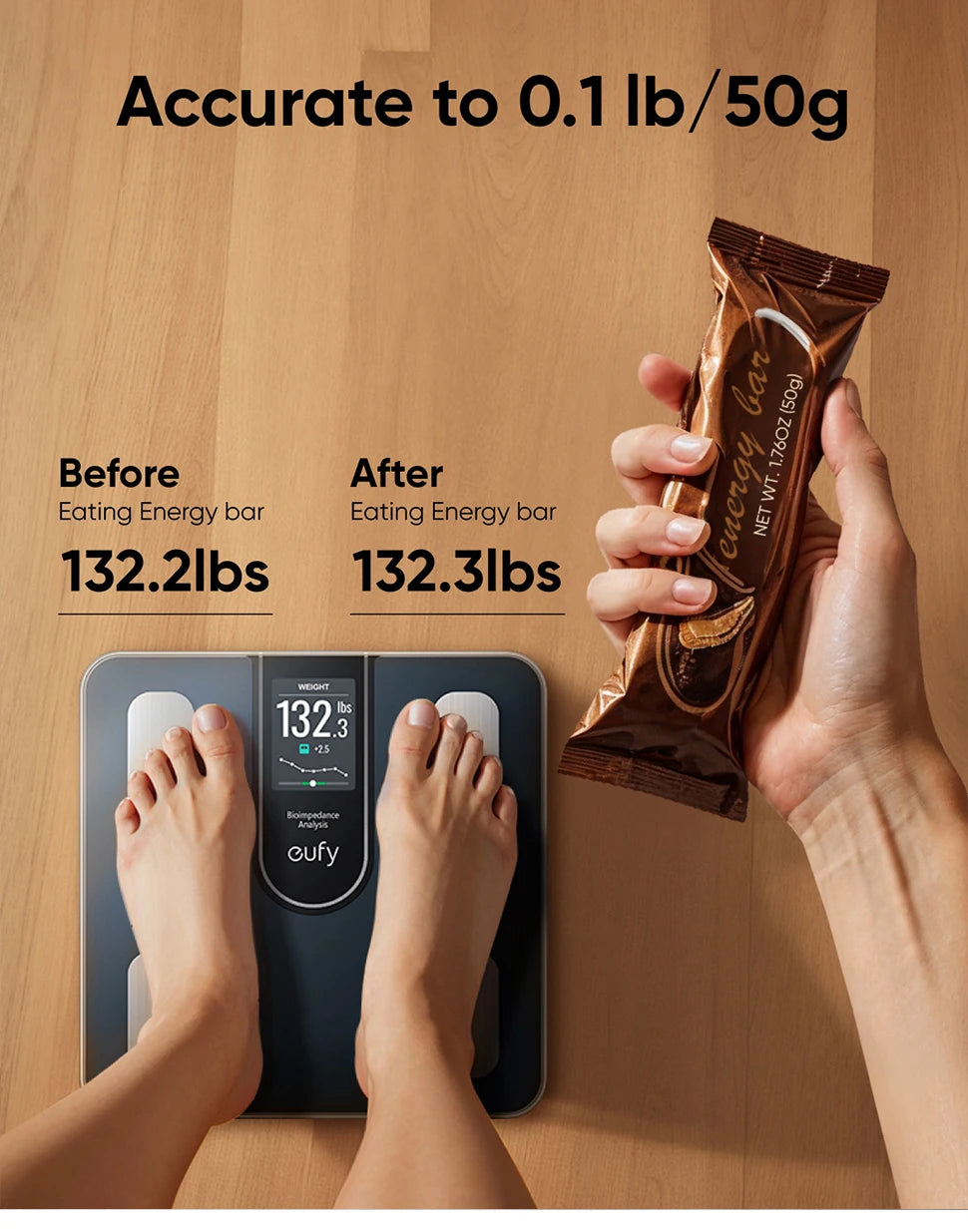 đ eufy Smart Scale C20 - Your All-in-One Digital Body Fat Scale with Larger TFT Screen đ