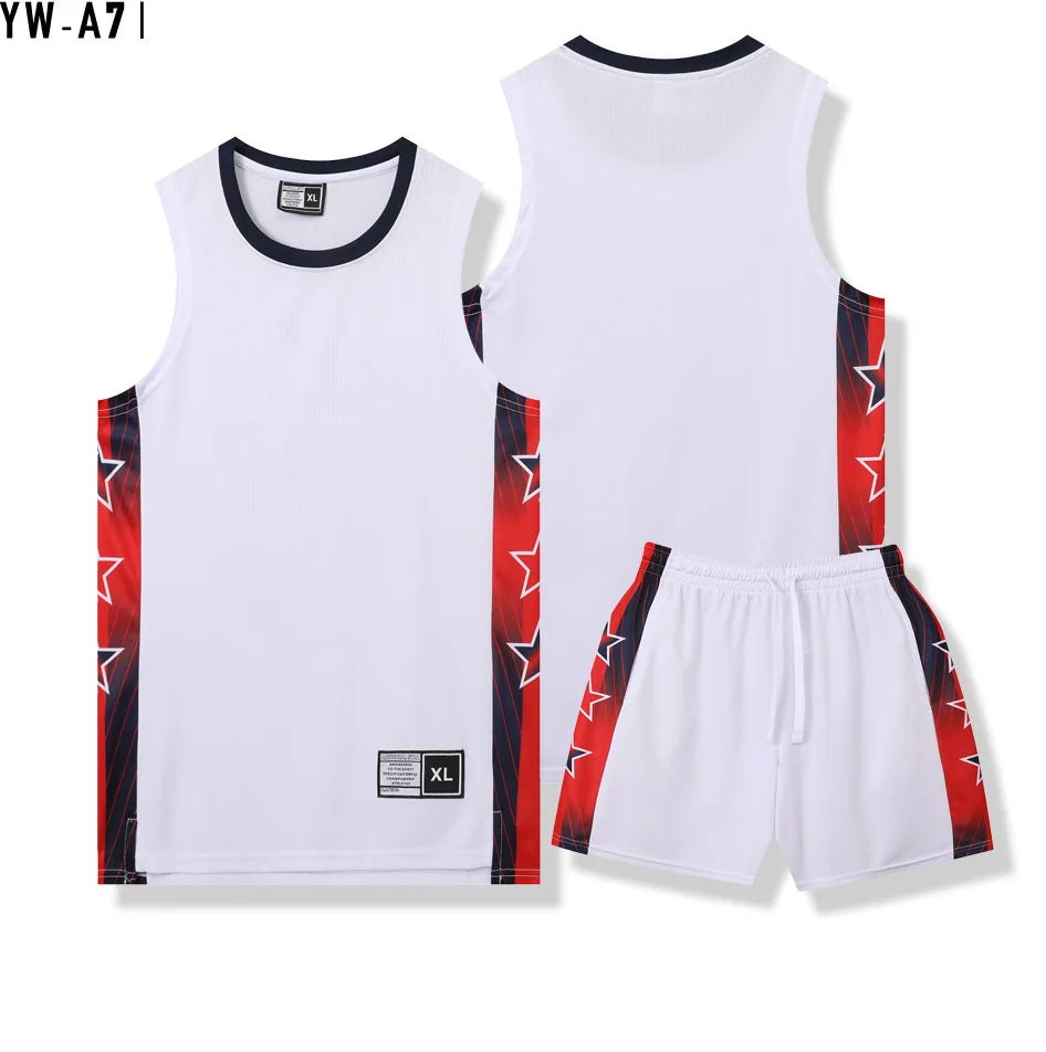 Customizable Quick-Dry Basketball Jersey for Kids & Adults â Perfect for Training and Play!