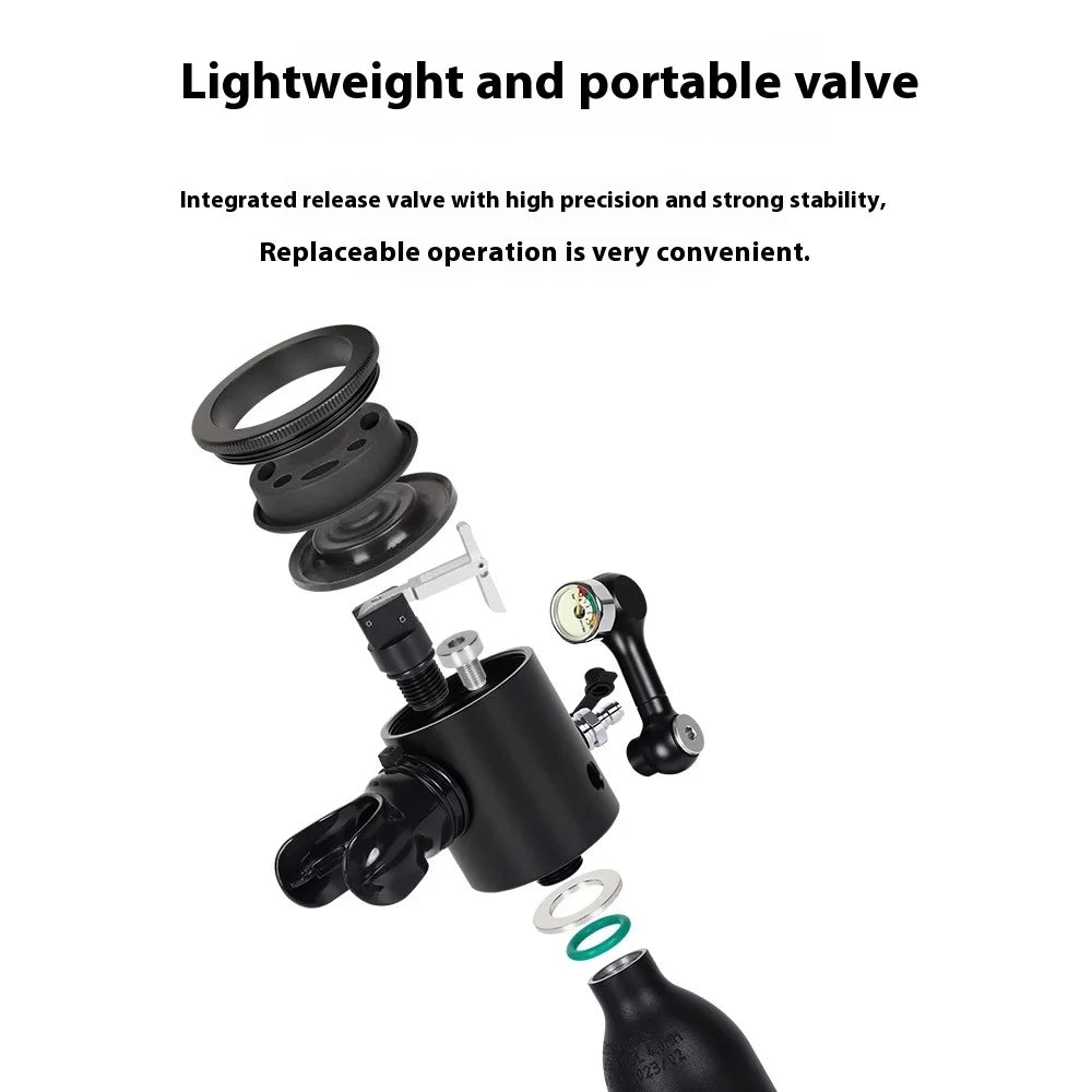 đ Mini Scuba Diving Tank with Sub Mask â Portable 0.5L Underwater Breathing Kit for the Whole Family đââïž