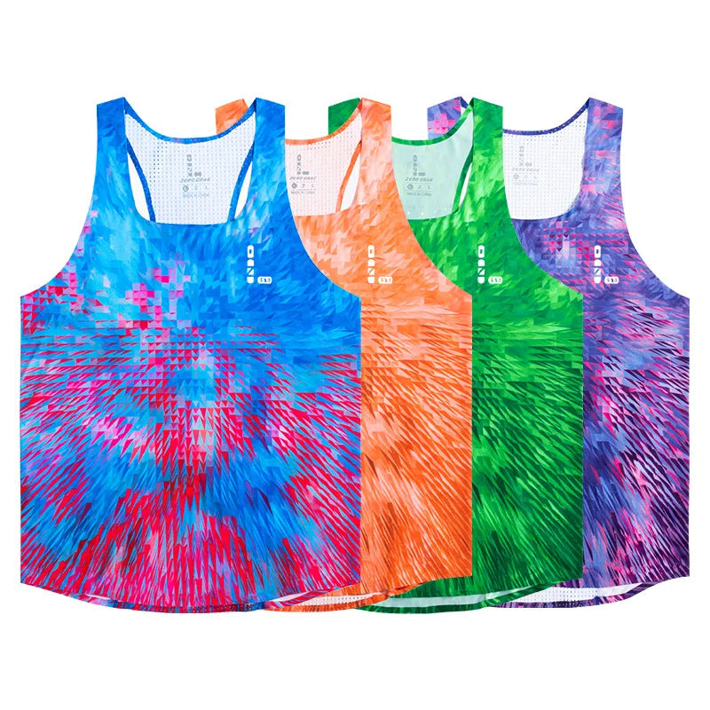 đ Diamond League Men's Seamless Running Vest | Quick-Dry, Breathable & Lightweight