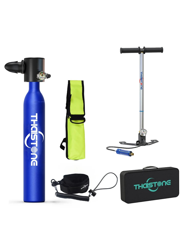 Mini Scuba Diving Tank 0.5L Oxygen Cylinder Set