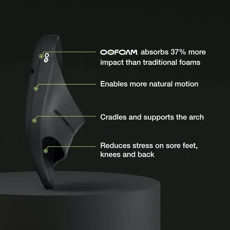 đ OOFOS Original Recovery Sandals | Lightweight & Soft Slides for Men & Women | Perfect for Home & Beach