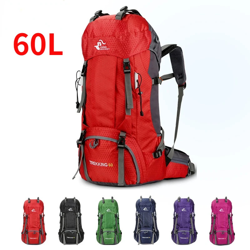 đ Multi-Purpose Outdoor Travel Backpack | 60L Big Capacity Rucksack | Ideal for Climbing, Hiking & Camping