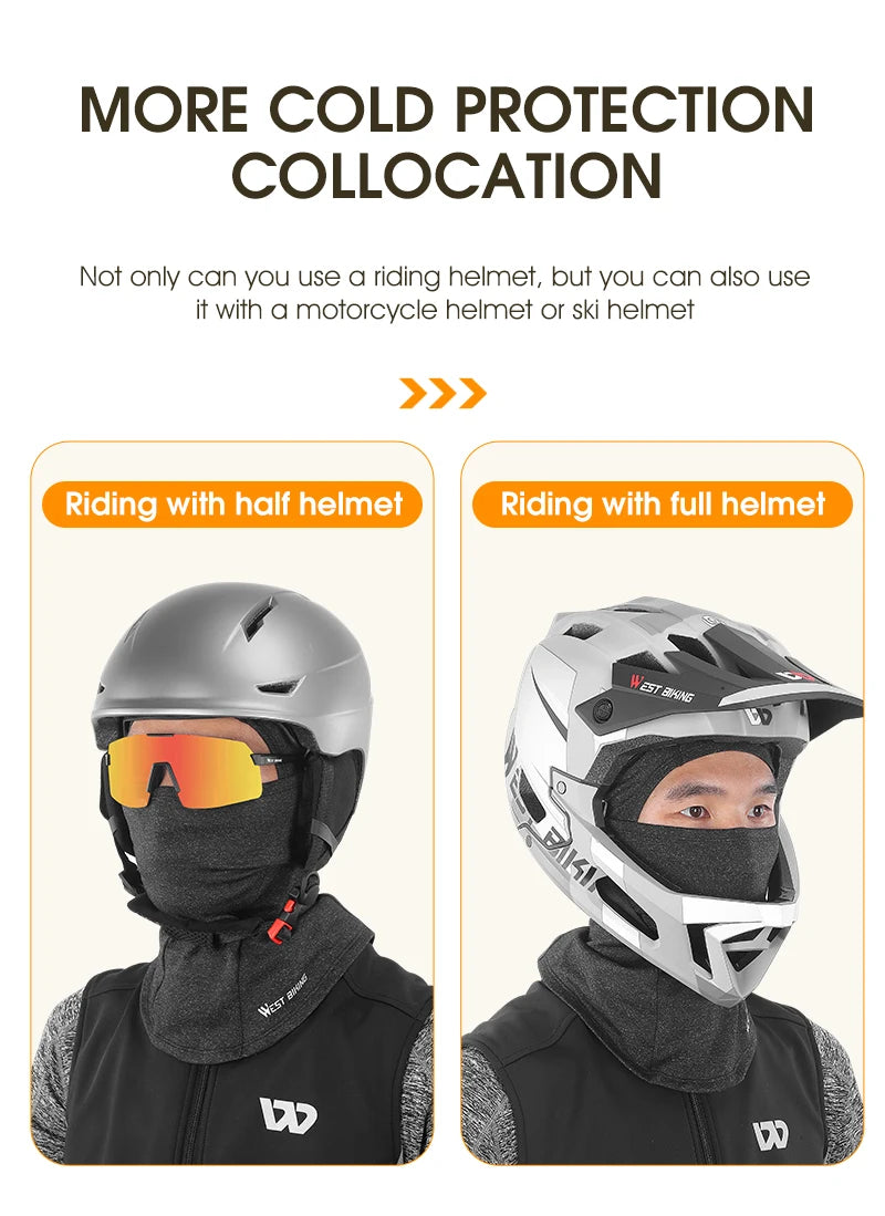 đ§Ł WEST BIKING Winter Balaclava Fleece | Windproof Neck Warmer for Men & Women | Cycling, Ski, Motorcycle, Running