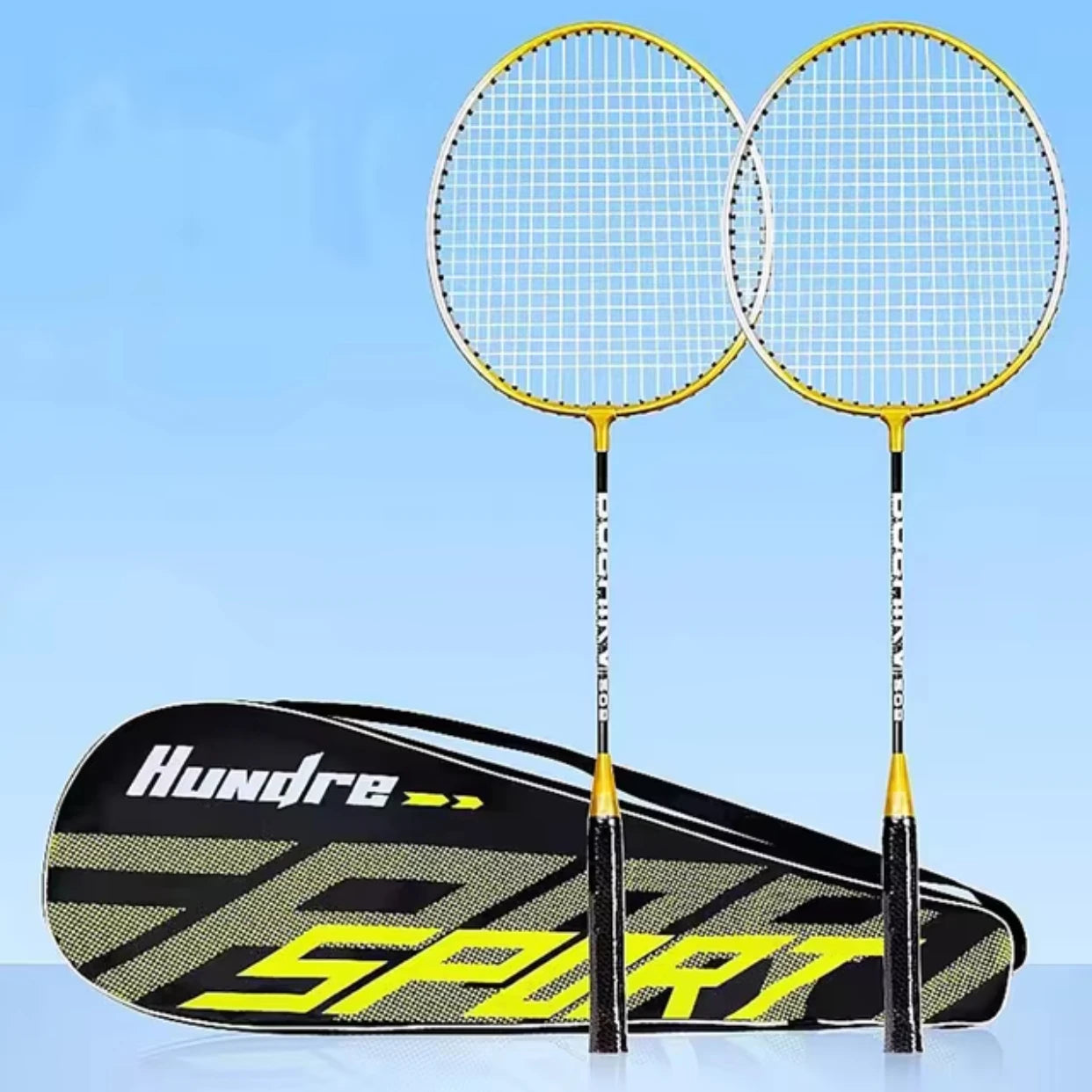 Durable Alloy Badminton Racket for Control Play 65.5cm