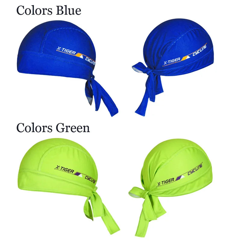 🚴♂️ X-Tiger 100% Polyester Cycling Headwear | Quick-Dry & Breathable MTB Summer Bike Cap Scarf