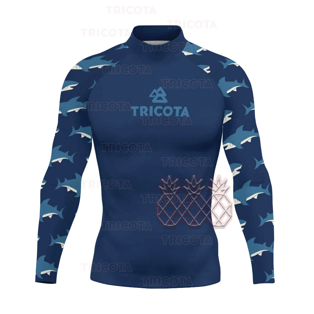 đ Men's Surfing & Diving Rash Guard - UV Protection Long Sleeve Swimwear đ