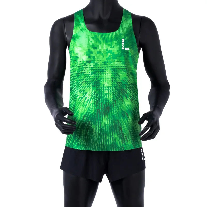đ Diamond League Men's Seamless Running Vest | Quick-Dry, Breathable & Lightweight