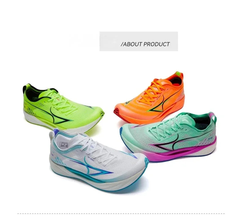 đââïž Health KM3 Full Carbon Plate Sprint Sneakers | Track & Field Competition Shoes