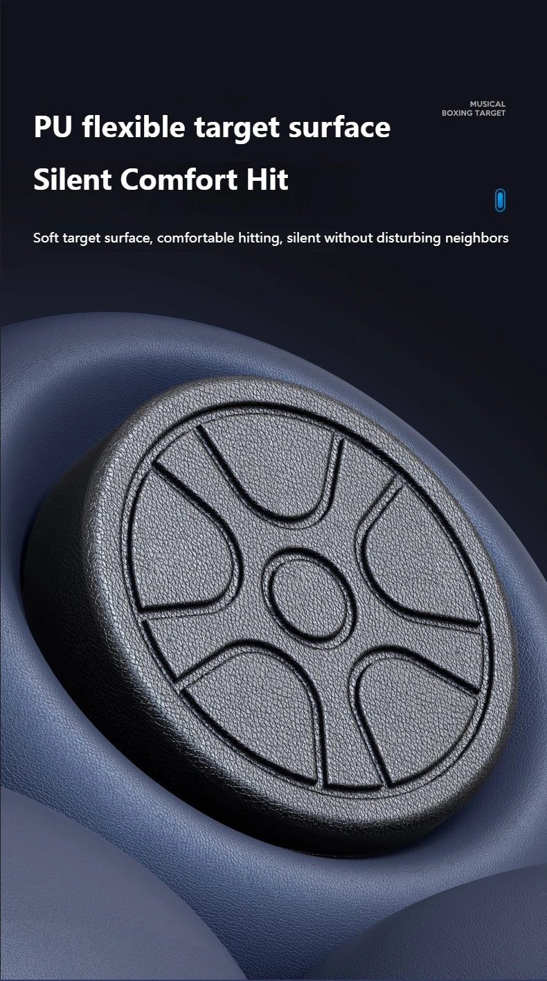 Smart Bluetooth Music Boxing Machine – Wall-Mounted Electronic Punching Trainer for Gym & Home