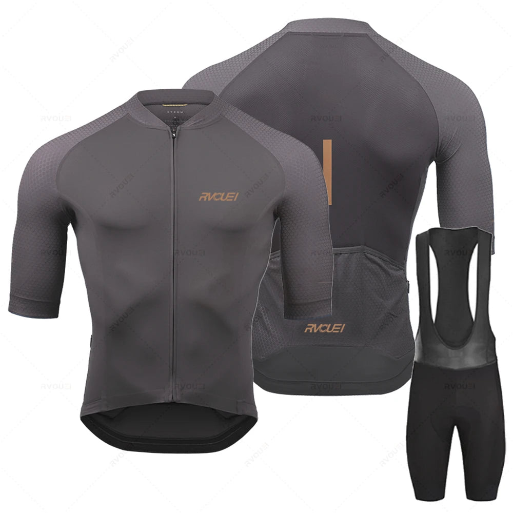 Pro Team Cycling Jersey Set - Breathable Road Bike Wear for Men đŽââïž