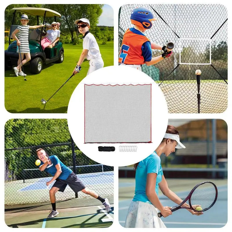 Portable Baseball Practice Net for Hitting and Pitching Training