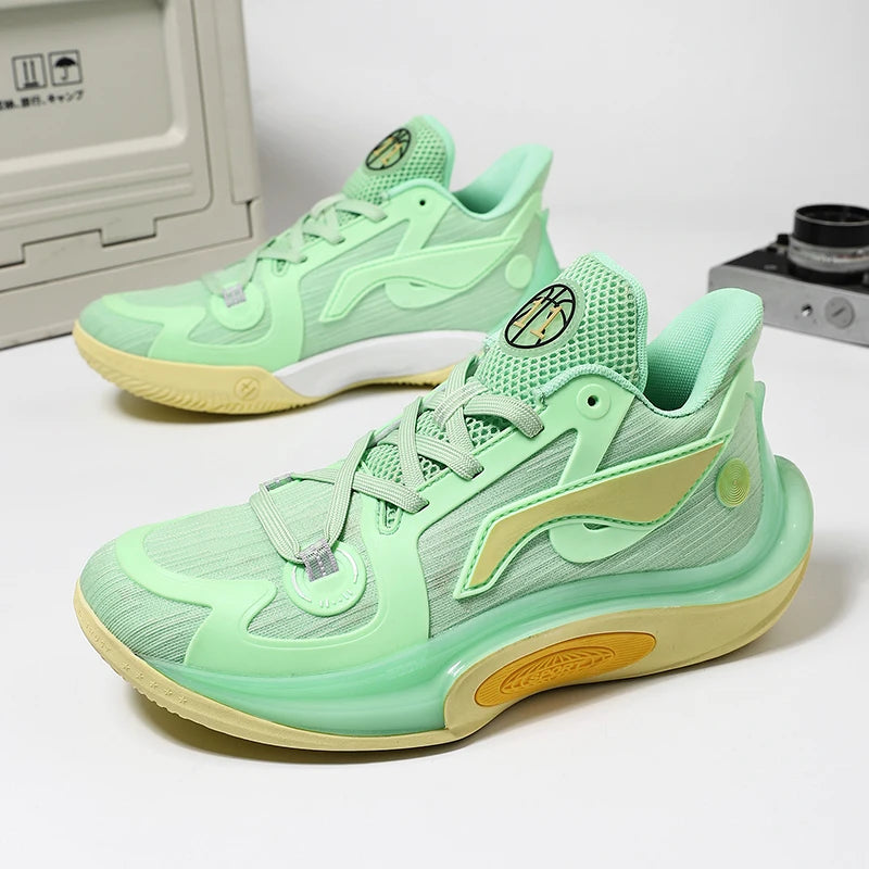 Breathable Glow-in-the-Dark Basketball Shoes for Couples