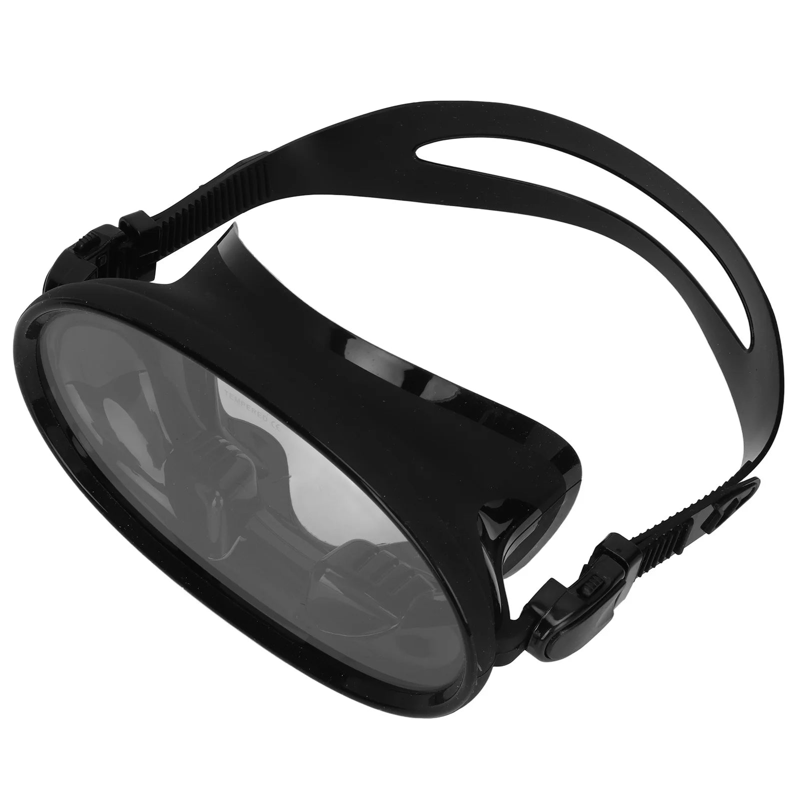 Professional Snorkeling Goggles with Nose Clip Non-Fog Glass