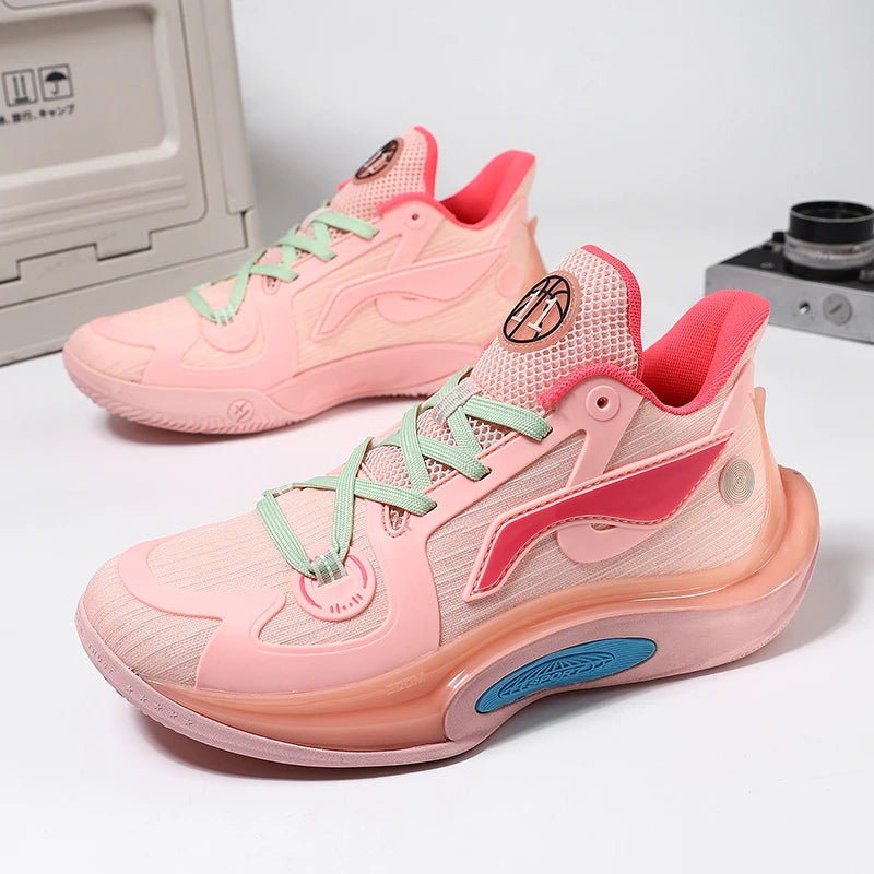 Breathable Glow-in-the-Dark Basketball Shoes for Couples