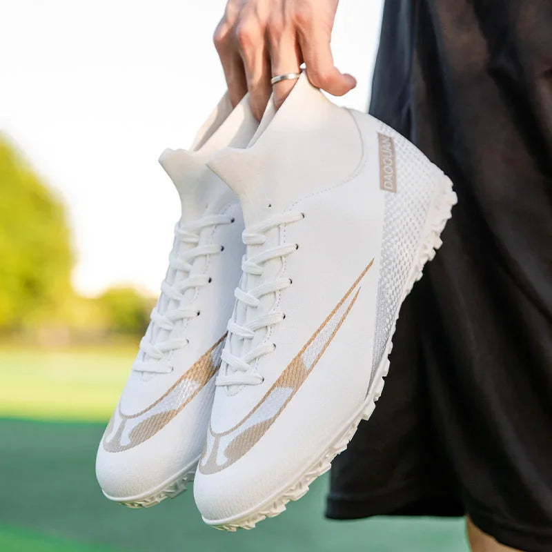 Men's Assassin Chuteira Campo TF/AG High Cut Football Boots – Premium Quality Soccer Shoes for Ultimate Performance