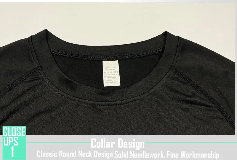 Men's Running Training Sportswear Cycling Slow Running Quick Drying Fitness Clothes Sanda Fitness Exercise Tight Fitting Clothes