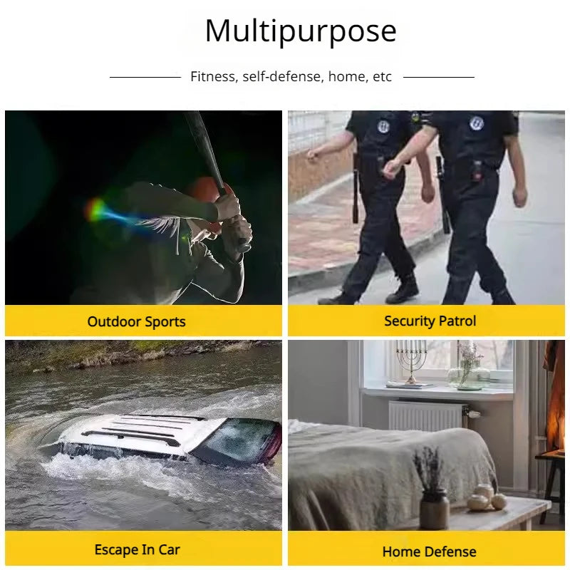 25in Aluminum Baseball Bat for Training or Defense