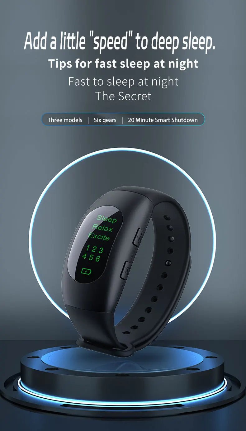 đ Pulse Sleep Aid Device â Micro-Current Therapy for Deep Sleep & Relaxation | Combat Anxiety & Insomnia | Portable Sleeper đ€