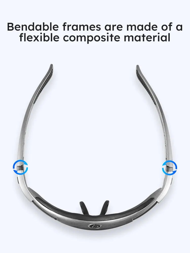 🚴♂️ Latest Cycling Sports Glasses | 5 Pcs Replaceable HD Lenses | Outdoor Polarized Goggles