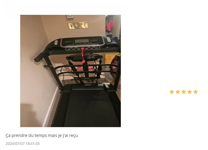 đââïž Heart Rate Motorised Treadmill | Foldable Indoor Fitness Equipment