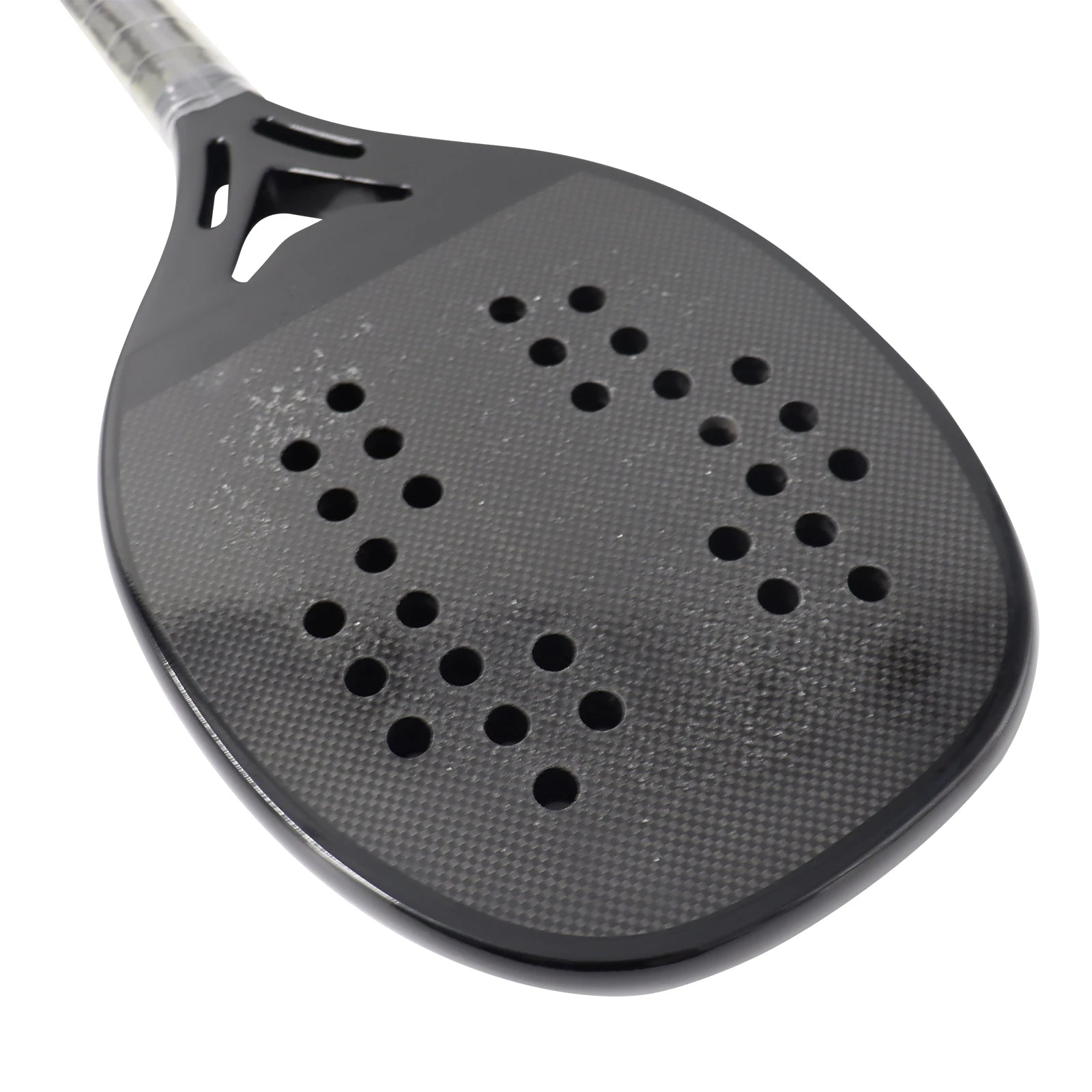 Carbon Fiber Beach Tennis Racket with Grit Face