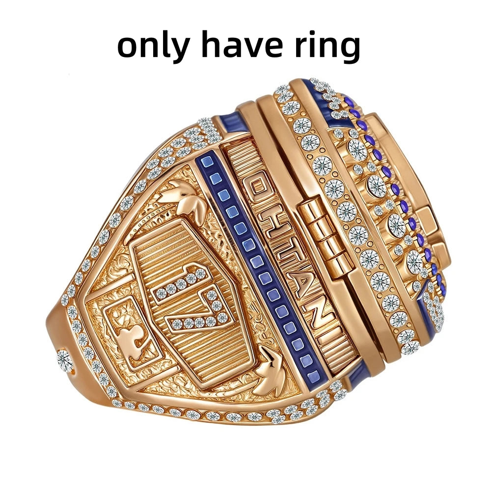 Creative 2024 Championship Ring Trophy Set Sports Souvenir