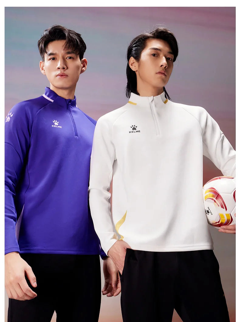 Men's Stand Neck Breathable Sports Hoodie - 2024 Spring Football Training Pullover Basketball Jacket