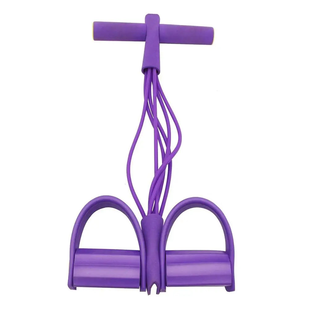 4 Resistance Elastic Pull Rope for Home Gym Training