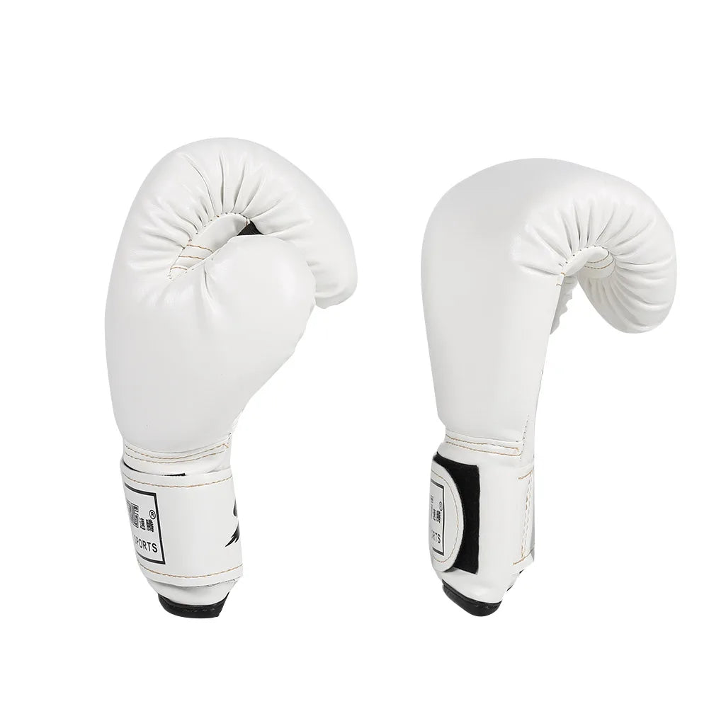 2pcs Professional Muay Thai Boxing Gloves - PU Leather, Breathable Training Mitts for Kids đ„