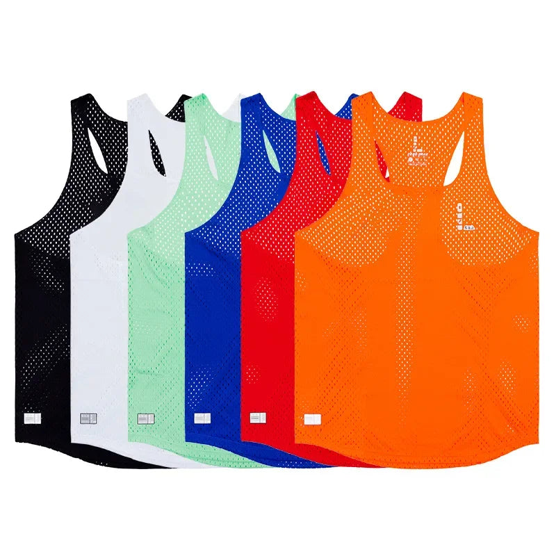 đââïž Professional Men's Elite Seamless Marathon Running Vest | Track & Field Singlet