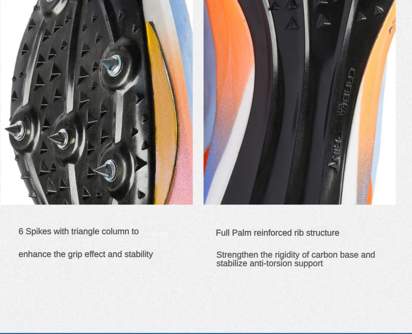 Men's Health CP5 Running Shoes – Full Carbon Plate Track Spikes for Sprint & Track and Field Excellence