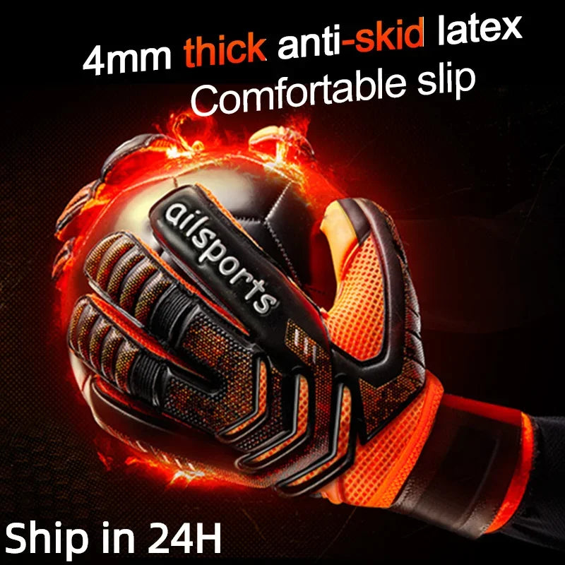 Professional Goalkeeper Gloves - Superior Grip and Protection for Elite Performance