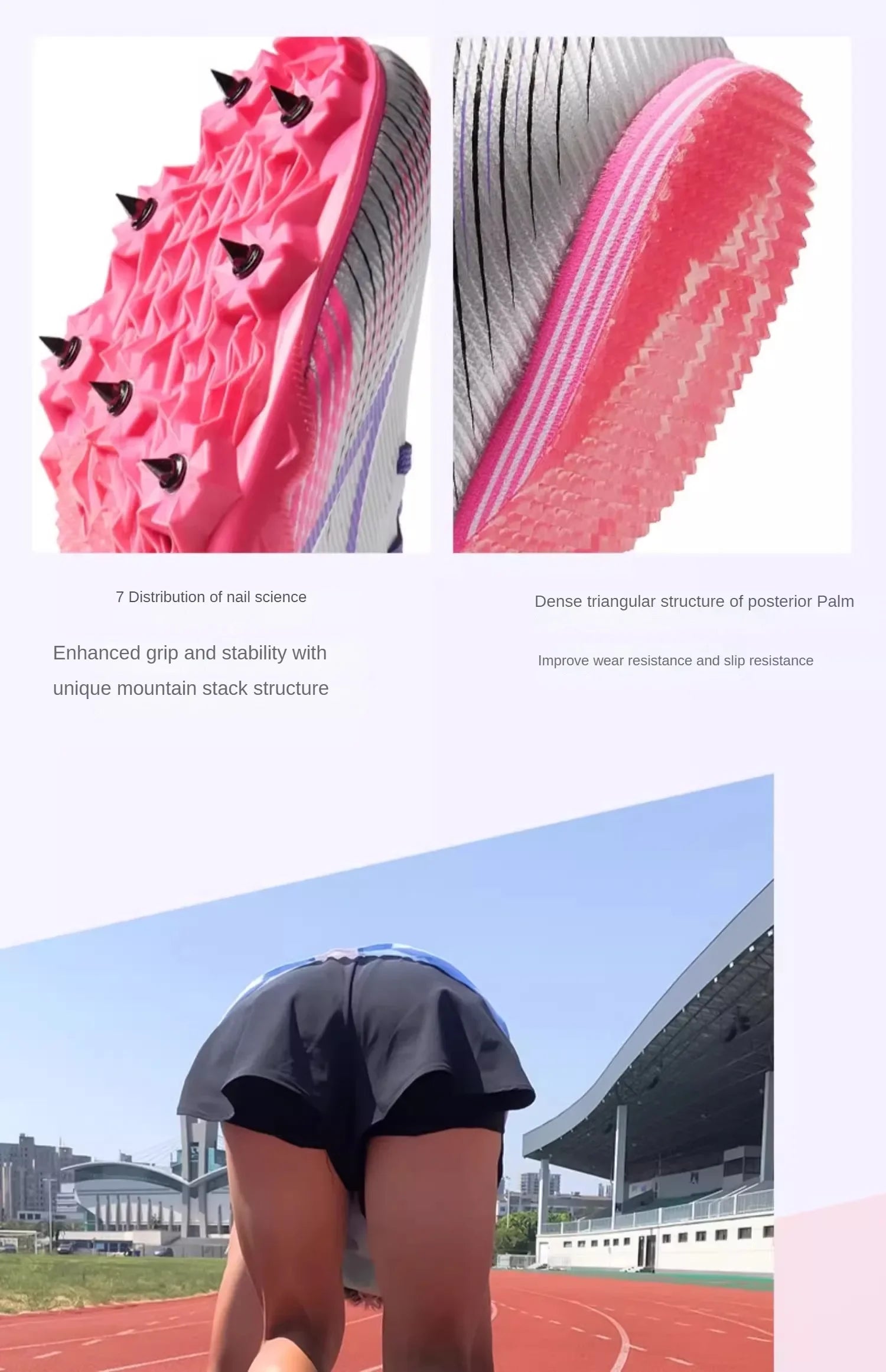 đââïž Health Professional Sprint & Long Jump Spikes | Track & Field Racing Shoes