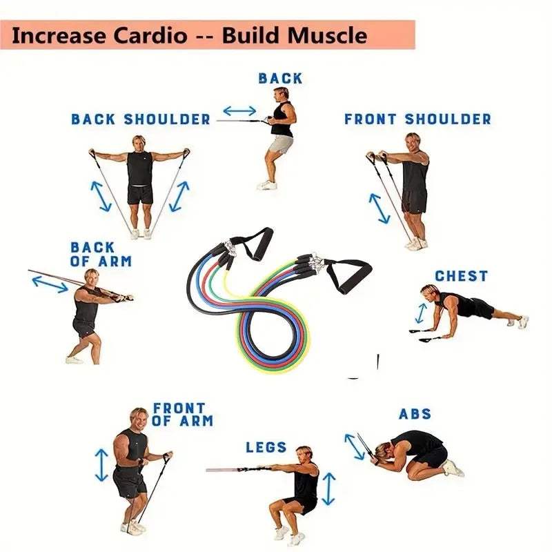 Lightweight Resistance Bands for Beginner Fitness Training