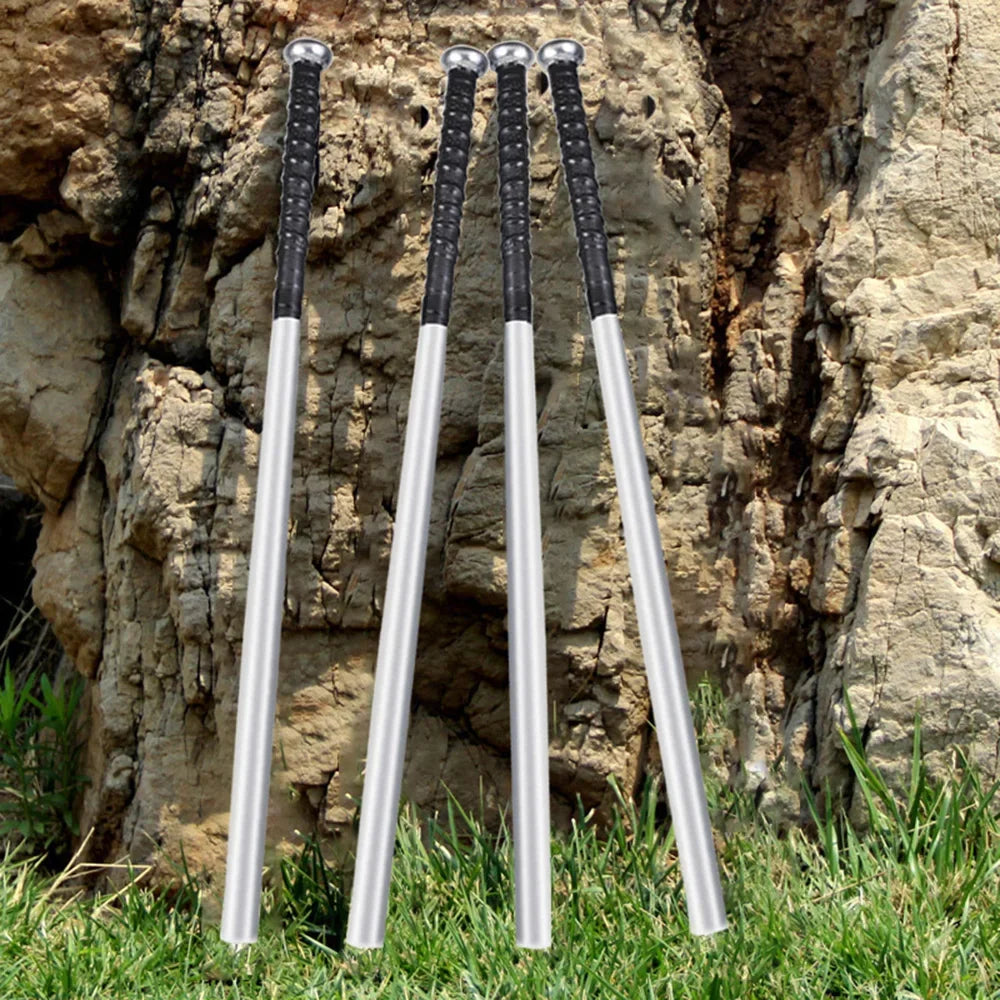 Lightweight Aluminum Alloy Baseball Bat 53cm/64cm Silvery