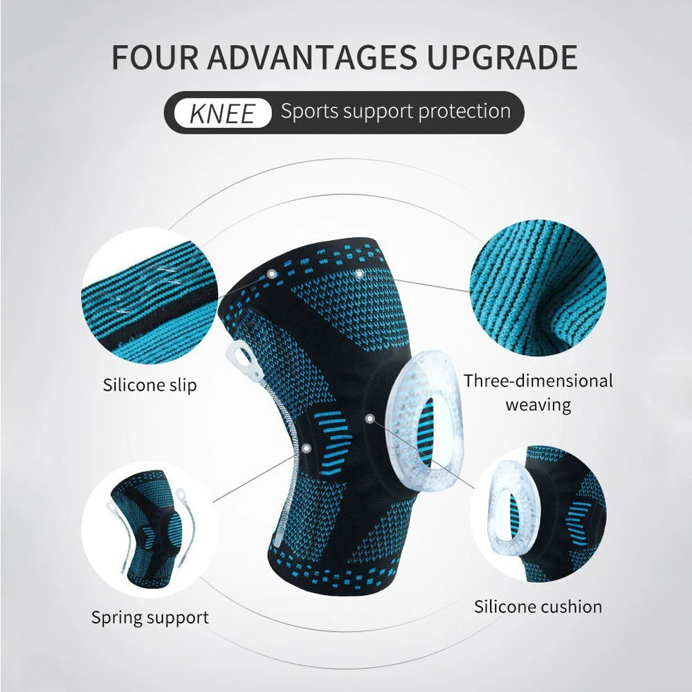Knee Brace Compression Sleeve for Sports Support