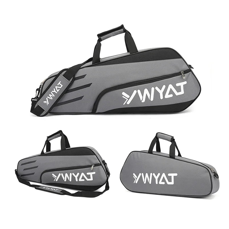 Waterproof Nylon Racket Bag with Shoulder Straps