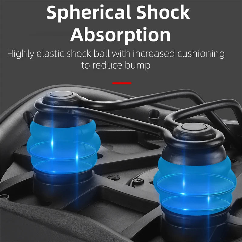 🚴♂️ WEST BIKING Widened & Thickened Bicycle Saddle – Soft Shock Absorption | Oversize MTB & Road Cycling Cushion 🌟