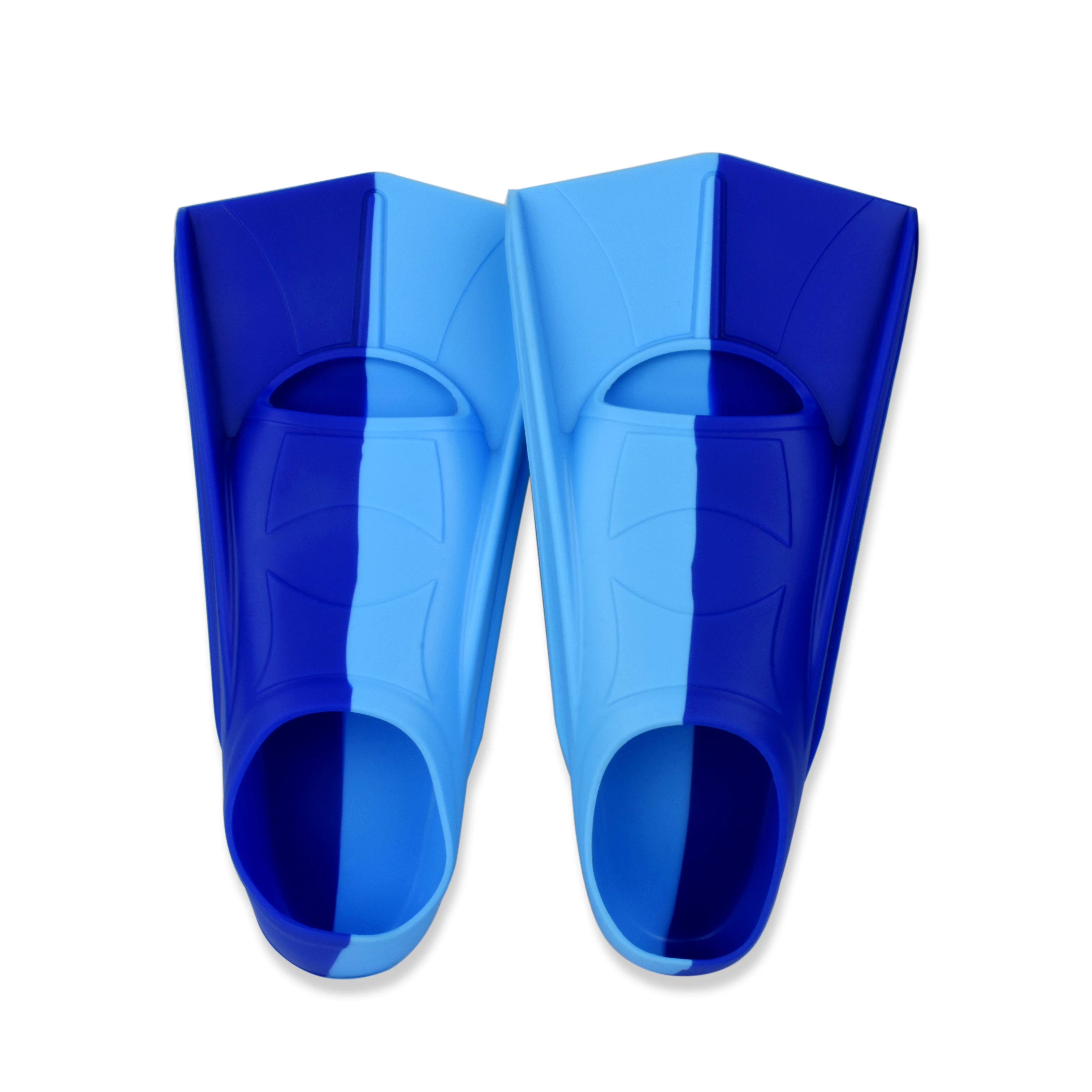 Short Silicone Swimming Flippers for Adults Training