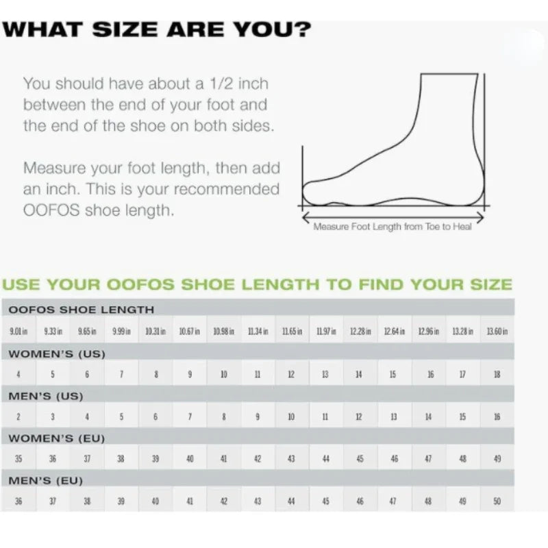 đ OOFOS Original Recovery Sandals | Lightweight & Soft Slides for Men & Women | Perfect for Home & Beach