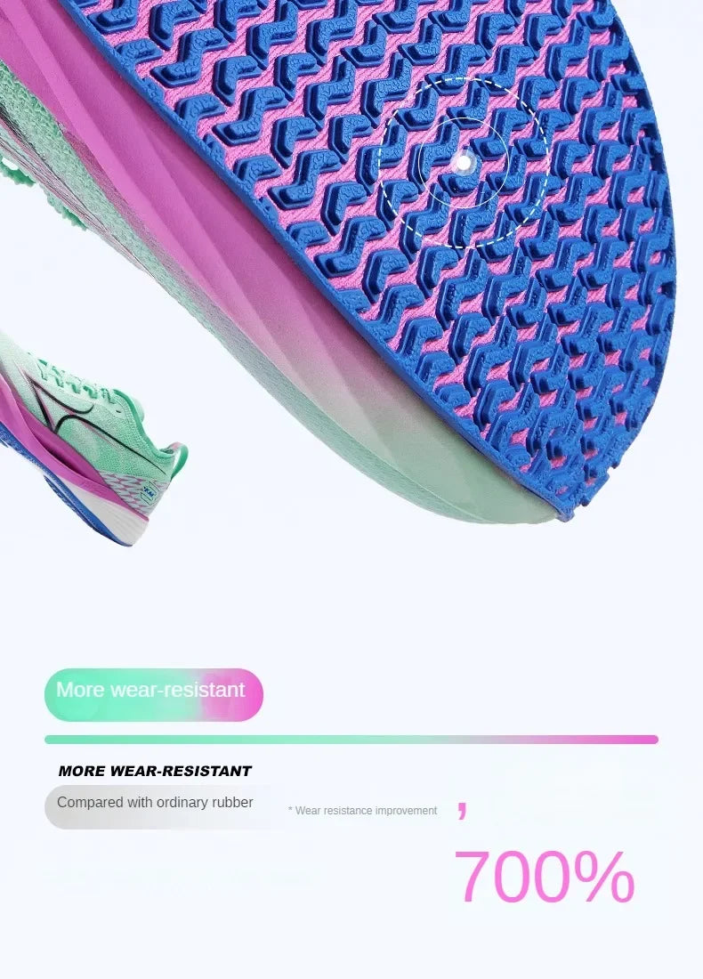 đââïž Health KM3 Full Carbon Plate Sprint Sneakers | Track & Field Competition Shoes