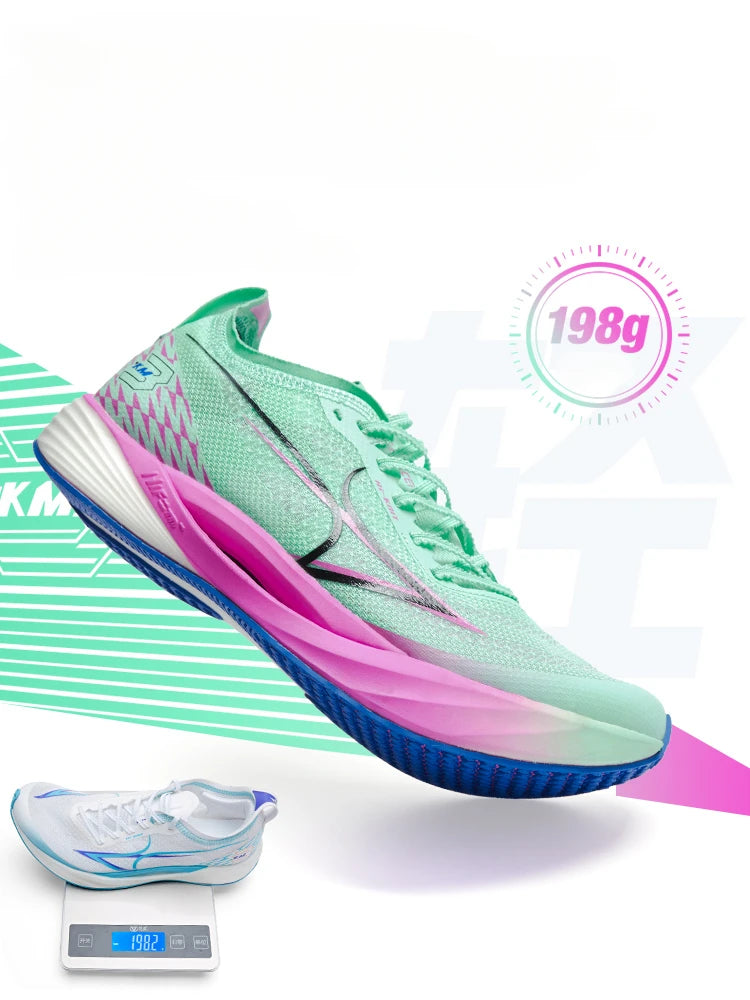 đââïž Health KM3 Full Carbon Plate Sprint Sneakers | Track & Field Competition Shoes