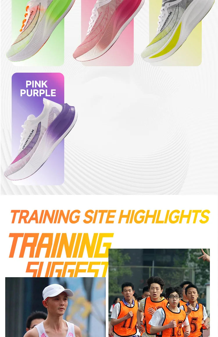 đââïž IRUNSVAN Carbon Plate Marathon Running Shoes - Professional, Ultra-Light, Shock-Absorbing Sneakers for Men đââïž